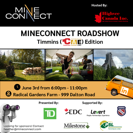 CME Timmins Roadshow news article ad